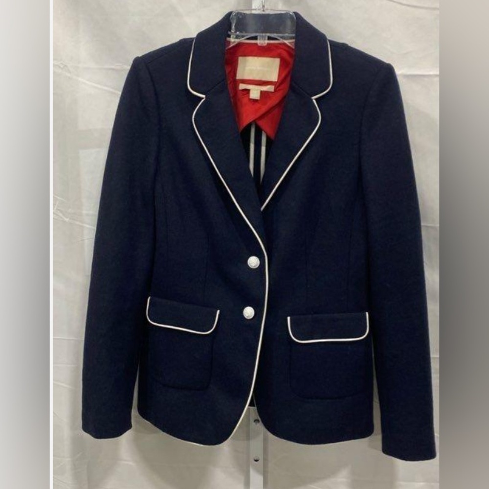 Banana Republic Women's Navy Blazer - Size 12